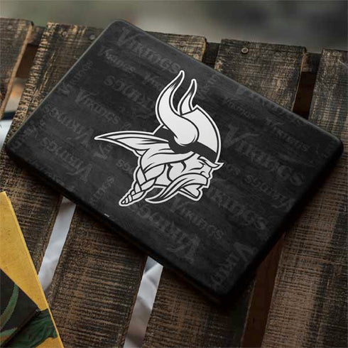 NFL Minnesota Vikings Black & White Google Pixelbook Go Skin